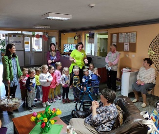 Odwiedziny przedszkolaków